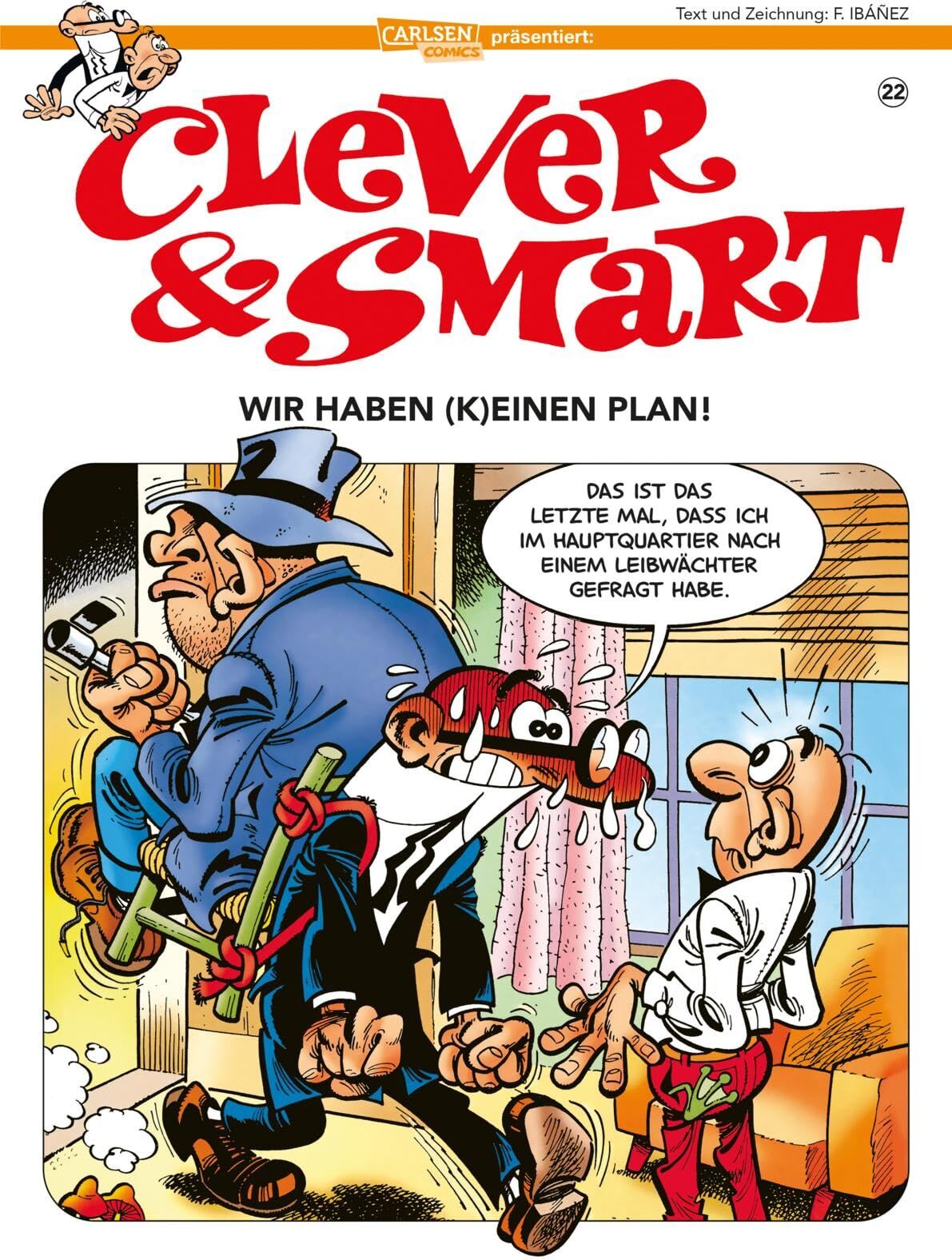 Francisco Ibáñez - Clever und Smart 22: Wir haben (k)einen Plan!: Neuausgabe mit überarbeiteter Übersetzung (22) - Preis vom 10.10.2026 11:48:34 h
