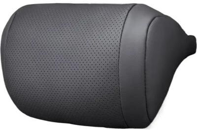 Inspired Living Ergonomic Memory Foam Car Headrest Pillow For Neck Support Breathable, Easy Install, Multi Color f