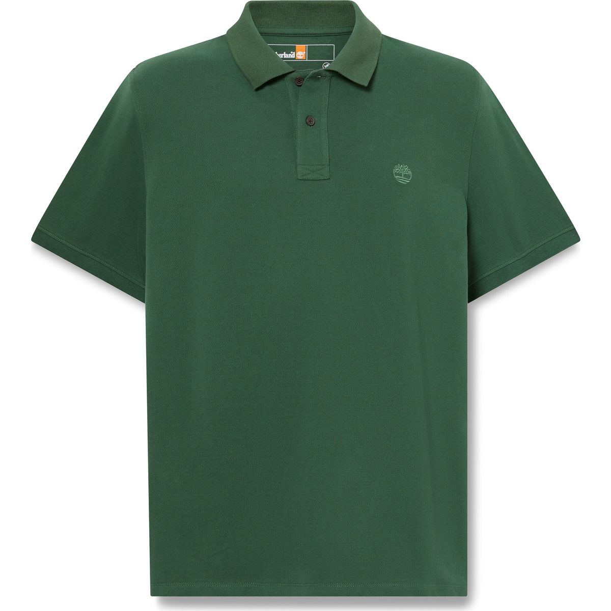 Timberland Mens Pique Short Sleeve Polo pineneedle L TB0A6VDPA6X1-L