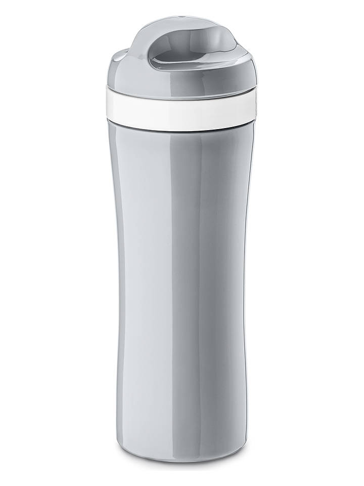 koziol Thermoflasche "Oase" in Grau - 425 ml - onesize