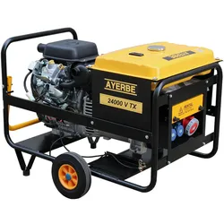 MAESTRO FERRETERO Benzingenerator 24000 W TX Drehstrom mit Elektrostart und Vanguard Motor
