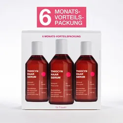 THIOCYN Haarserum Frauen Vorteilspackung vegan 3X150 ml