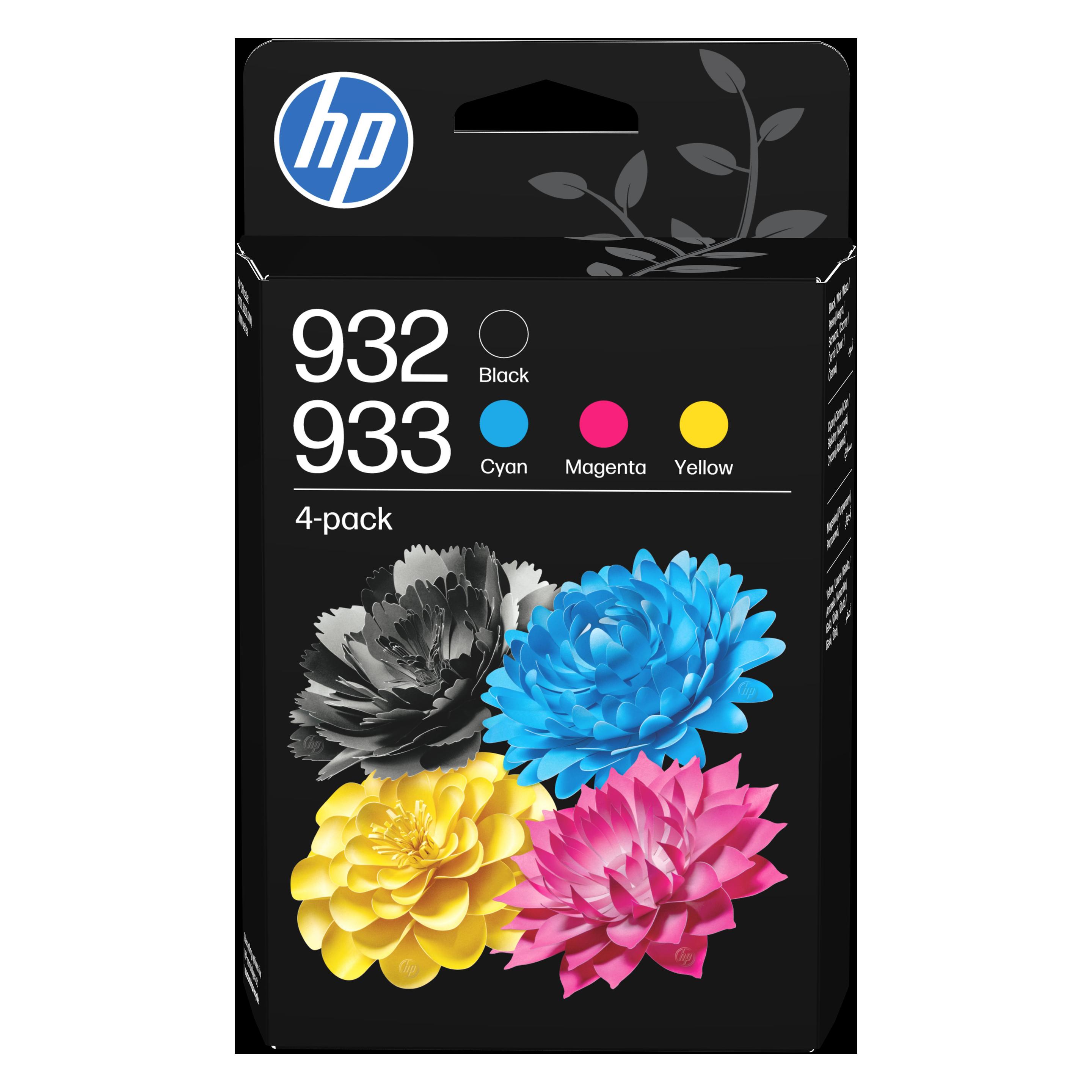 HP 932/3 CMYK Original, Ink Cartridge (CMYK) (6ZC71AE#LS1)