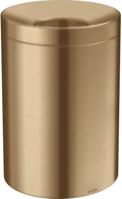 Hansgrohe Axor Abfalleimer 42872140 freistehend, brushed bronze