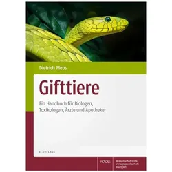 Mebs:Gifttiere, Fachbücher von Dietrich Mebs