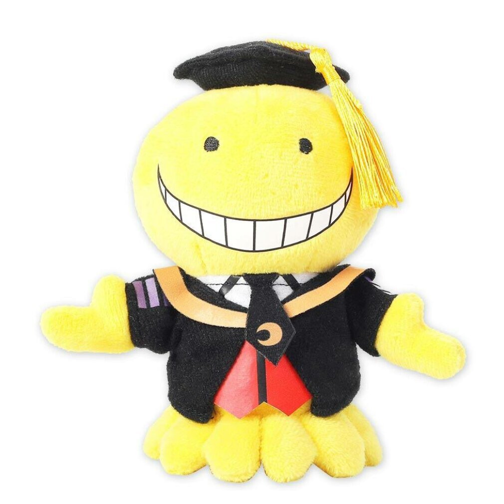Sakami Assassination Classroom Koro Sensei Pluche Knuffel Sleutelhanger Figuur 12 cm