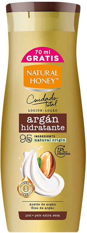 Natural Honey Elixir De Argan loción corporal 330 ml