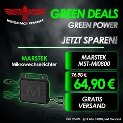 SUMMER DEALS ! Marstek Mikrowechselrichter für Balkonkraftwerke MST-MI0800W