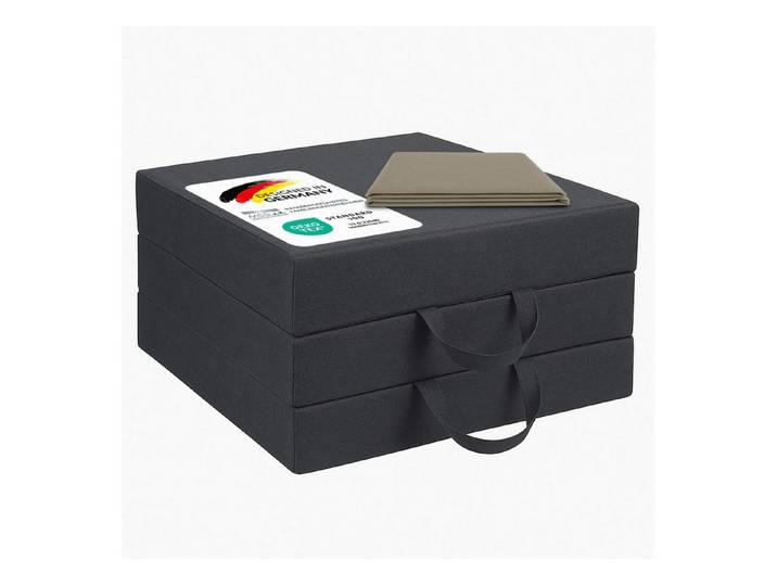 Klappmatratze Klappmatratze Neo Faltmatratze Gästematratze Reisematratze Notbett, MSS e.K., 15 cm hoch, (3-teilig, 75x195 90x200), abnehmbarer waschbarer Bezug
