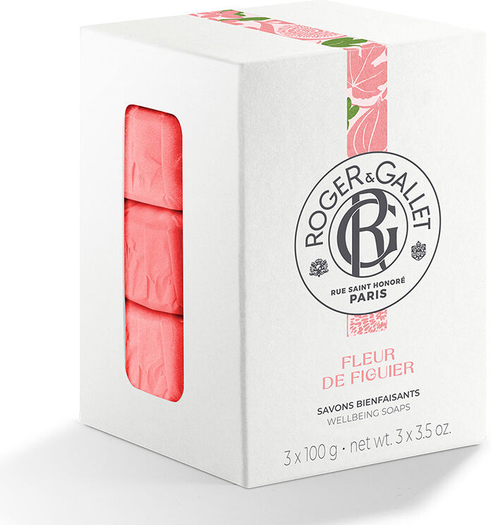 Roger et Gallet Coffret Savons Bienfaisants Fleur de Figuier