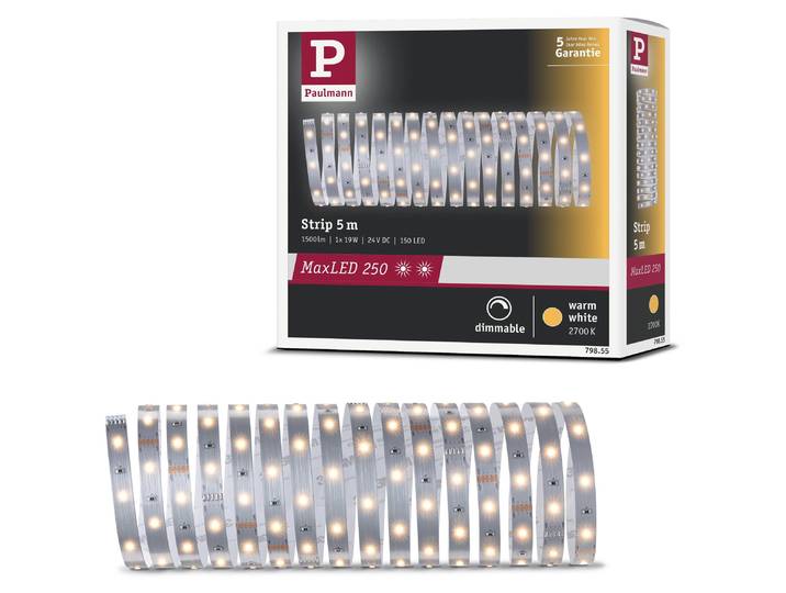Paulmann MaxLED 250 LED Strip Warmweiß Erweiterung