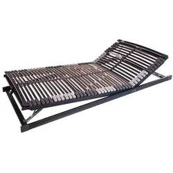 Breckle Lattenrost, verstellbar Excellent Schwarz 80 x 190 cm