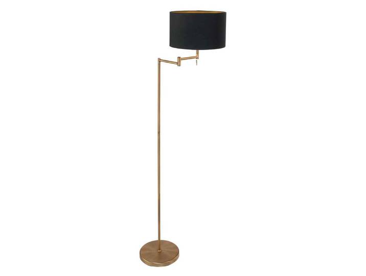 Lampadaire - bronze - Bella - métal textile - Ø 45cm - E27 - 3874BR - Mexlite