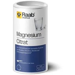 RAAB Vitalfood Magnesiumcitrat Pulver 340 g