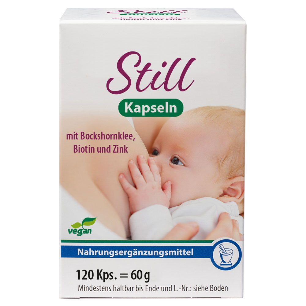 Still-Kapseln mit Bockshornklee+Biotin+Zink 120 St Kapseln