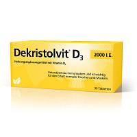 DEKRISTOLVIT D3 2000 I.E. Tabletten 90 St
