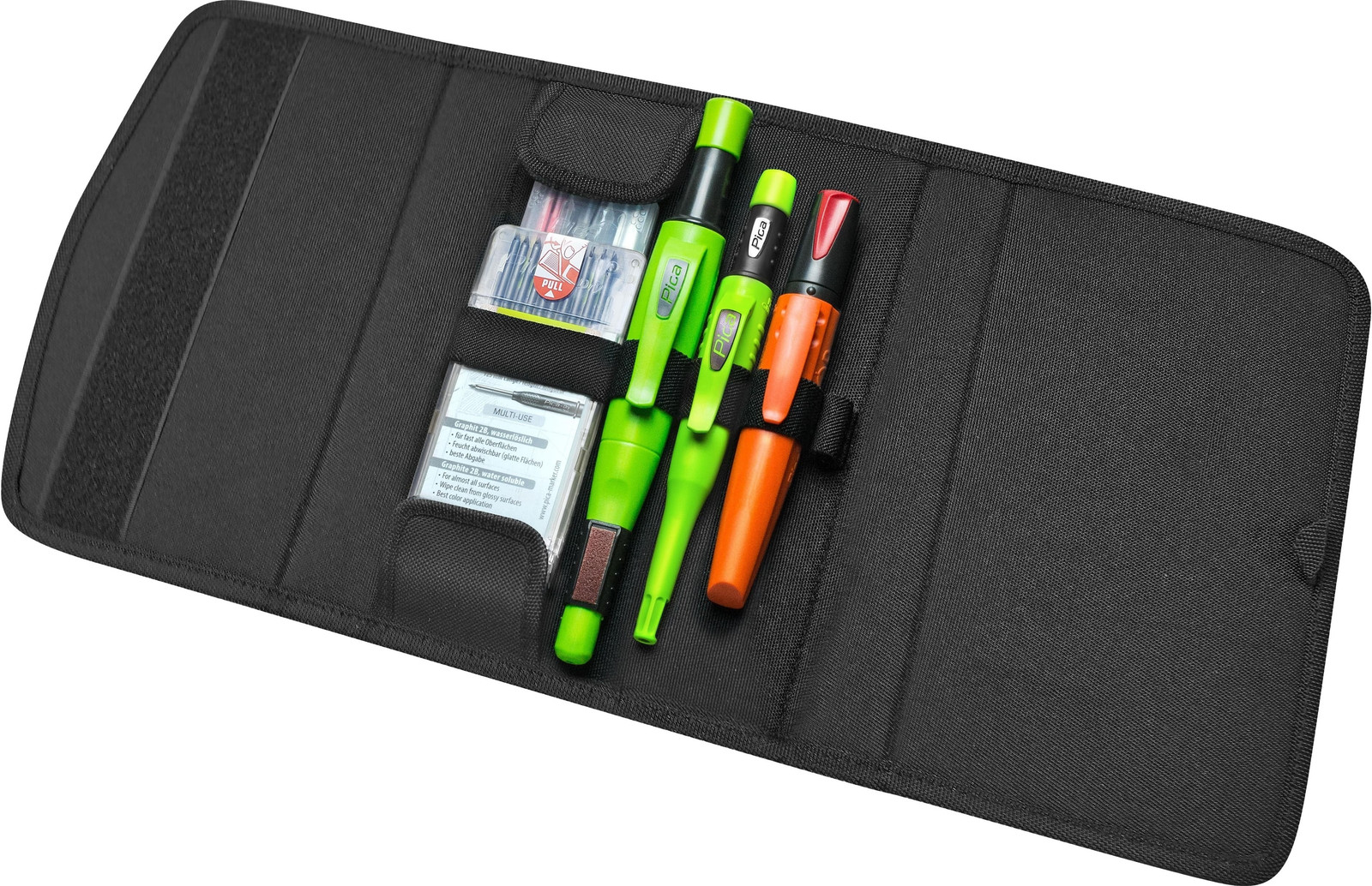 Pica Master-set bouw- en diepgatmarkers voor timmerlieden, gesorteerd