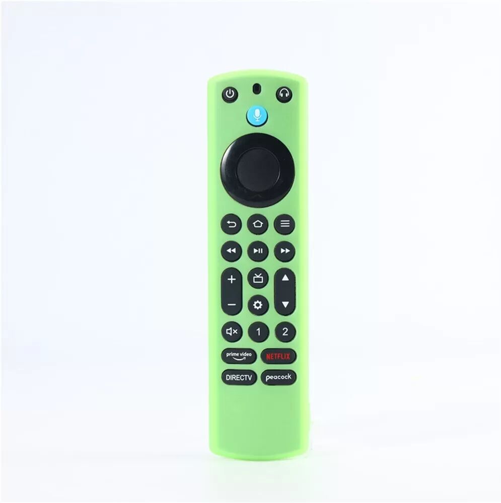 INF Silikon-Fernbedienungshülle kompatibel mit Amazon TV Box, rutschfeste Schutzhülle Grün