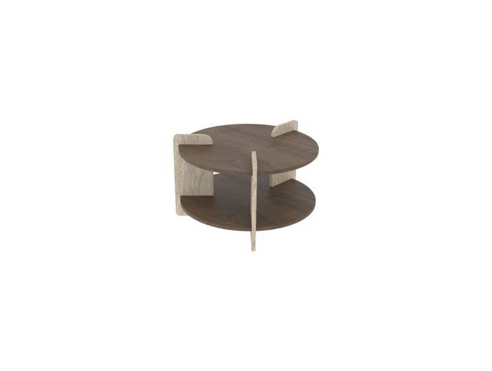 Table basse en bois  Oalla  70 x 70 x 45 cm - Noyer