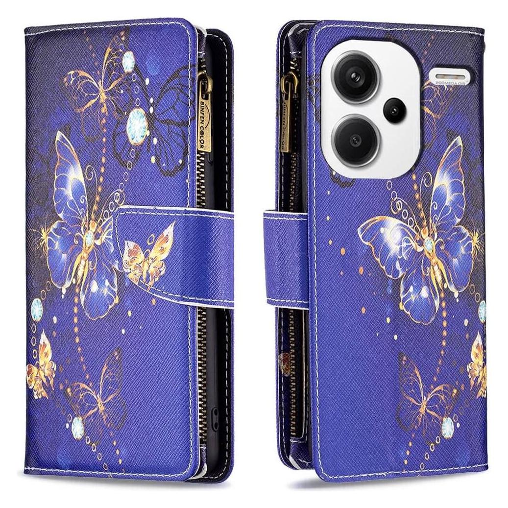 Cover-Discount Xiaomi Redmi Note 13 Pro+ - Brieftaschen Hülle Schmetterlinge (Xiaomi Redmi Note 13 Pro+) (EDA004797804B)