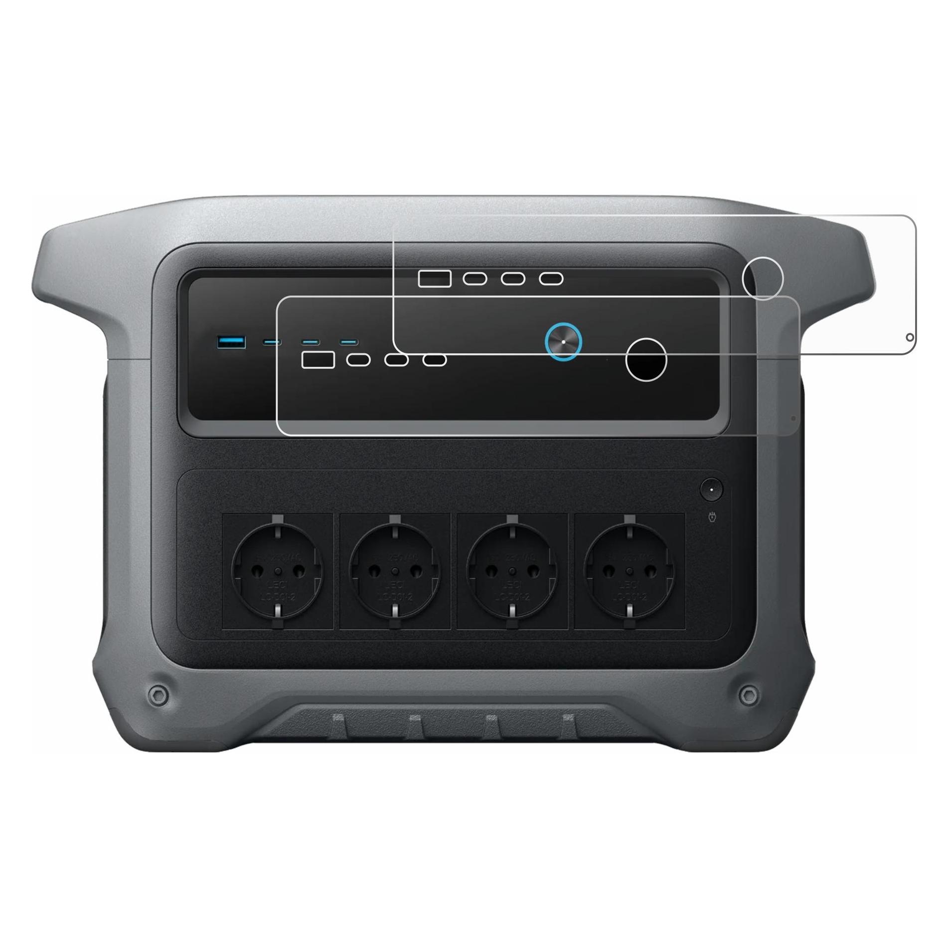 ScreenLeaf Schutzfolie für Anker SOLIX C1000 Gen 2 Displayschutz Display Schutz Folie Klar Transparent (6162200)