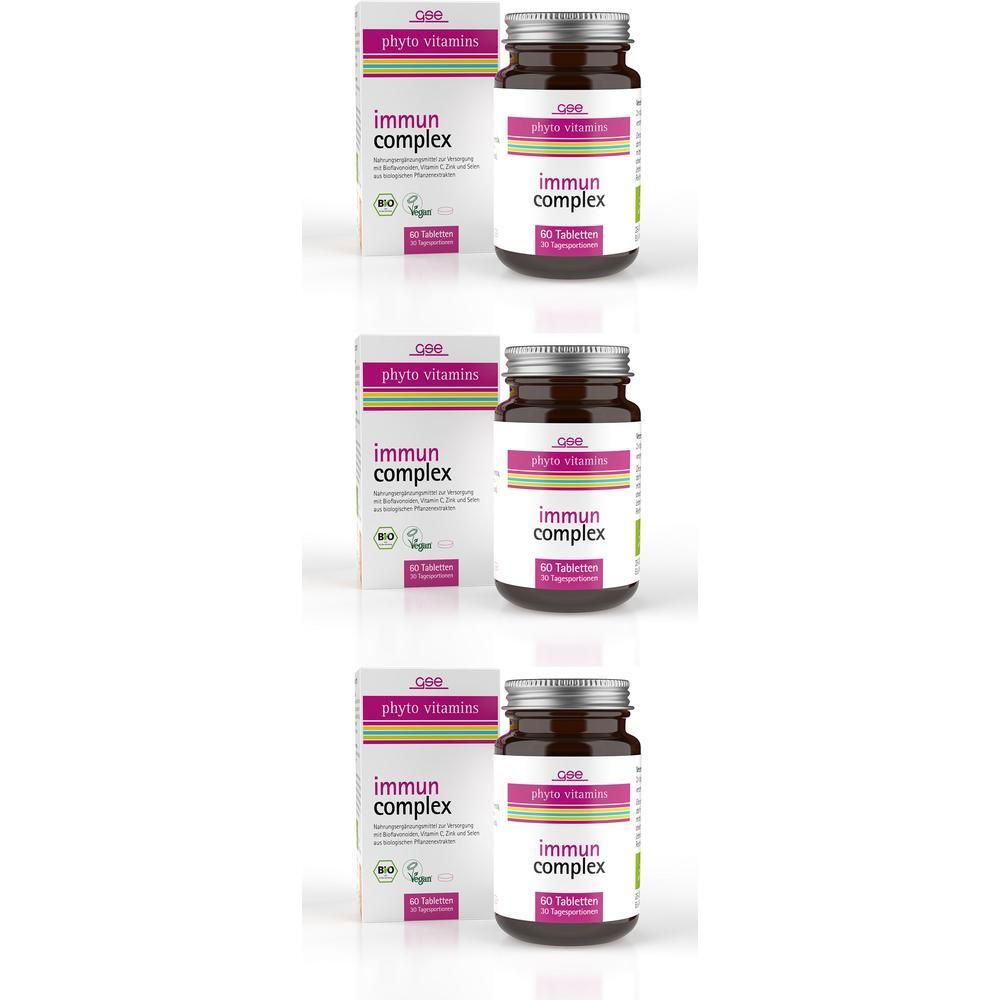 GSE Immun Complex Bio Phyto Vitamins Tabletten x3 3x60 St