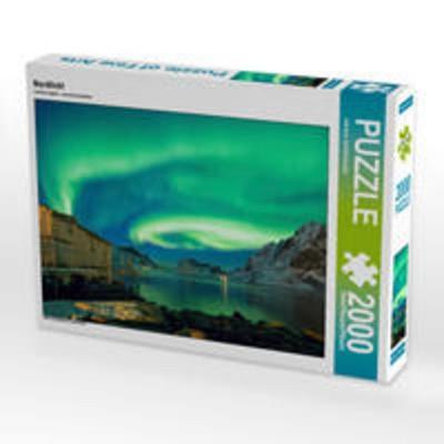CALVENDO Puzzle Nordlicht 2000 Teile Puzzle quer | 2000 Teile Lege-Größe 90 × 67 cm Foto-Puzzle für glückliche Stunden