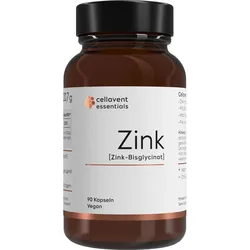 Cellavent Essentials Zink-Bisglycinat Kapseln 25mg 90 ST