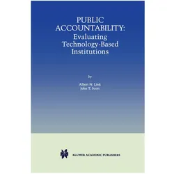 Public Accountability, Fachbücher von Albert N Link