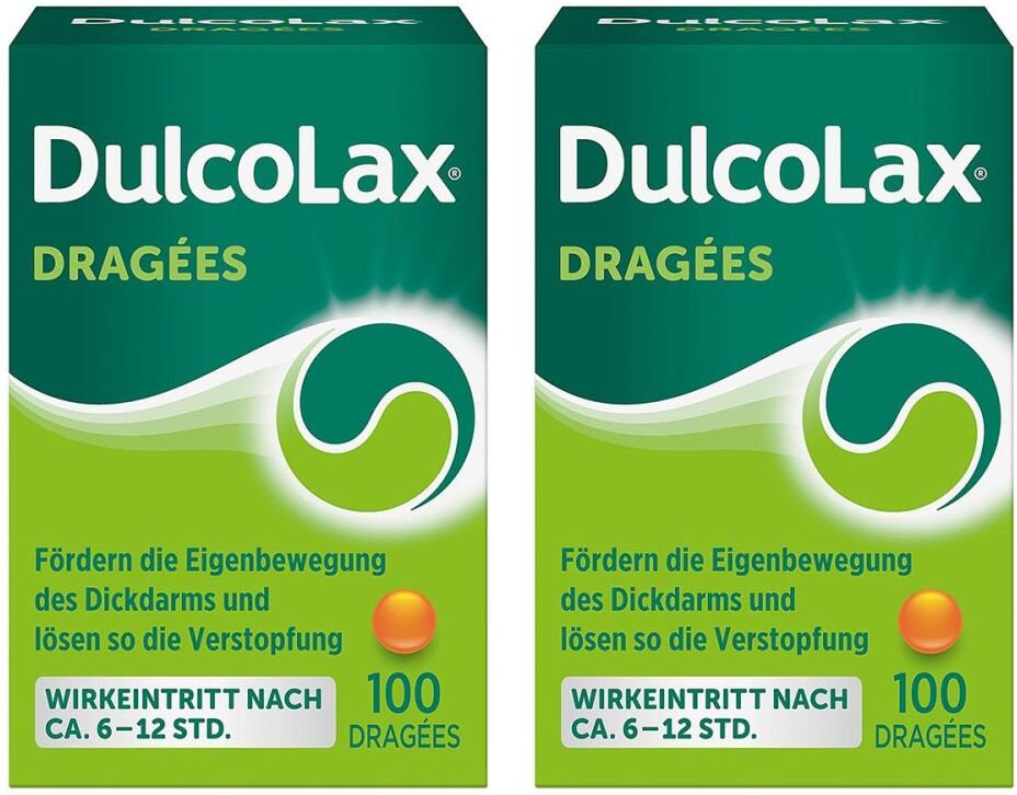 Dulcolax Dragees - Abführmittel bei Verstopfung mit Bisacodyl
