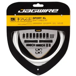 JAGWIRE Schaltzugset Sport XL | Road & Mountain weiß