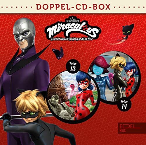 Miraculous - Miraculous - Geschichten von Ladybug und Cat Noir - Doppel-CD-Box (Folgen 13 + 14) - Preis vom 09.10.2026 07:28:09 h