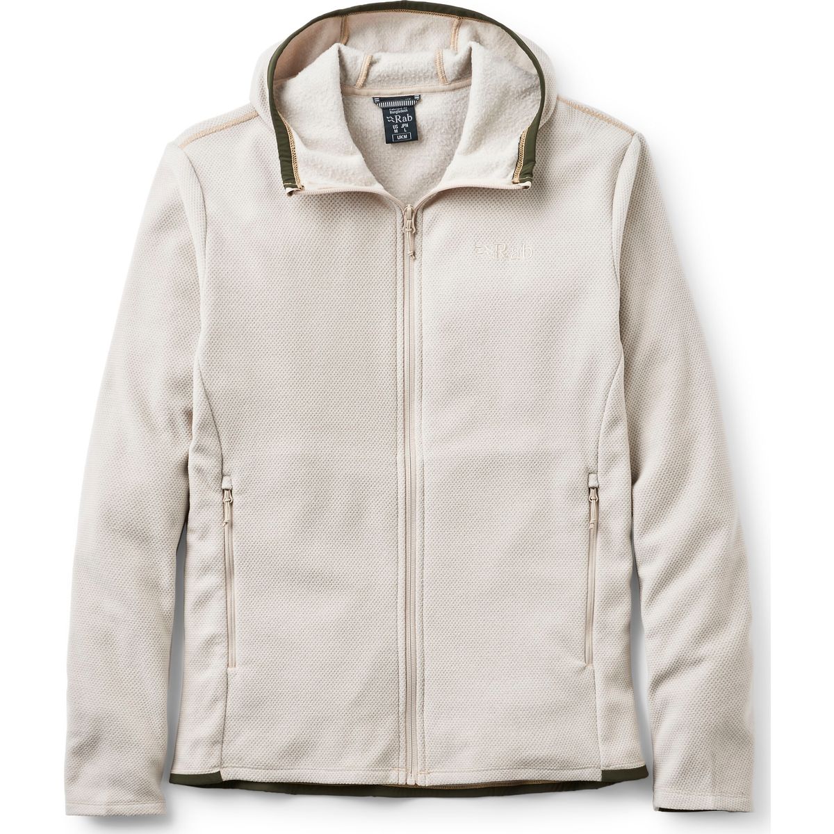 Rab Stavel Hoody pebble (PBE) L QFG-70-PBE-LRG