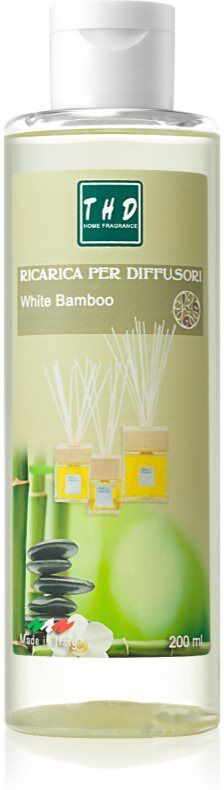 THD Ricarica White Bamboo recharge pour diffuseur d'huiles essentielles 200 ml