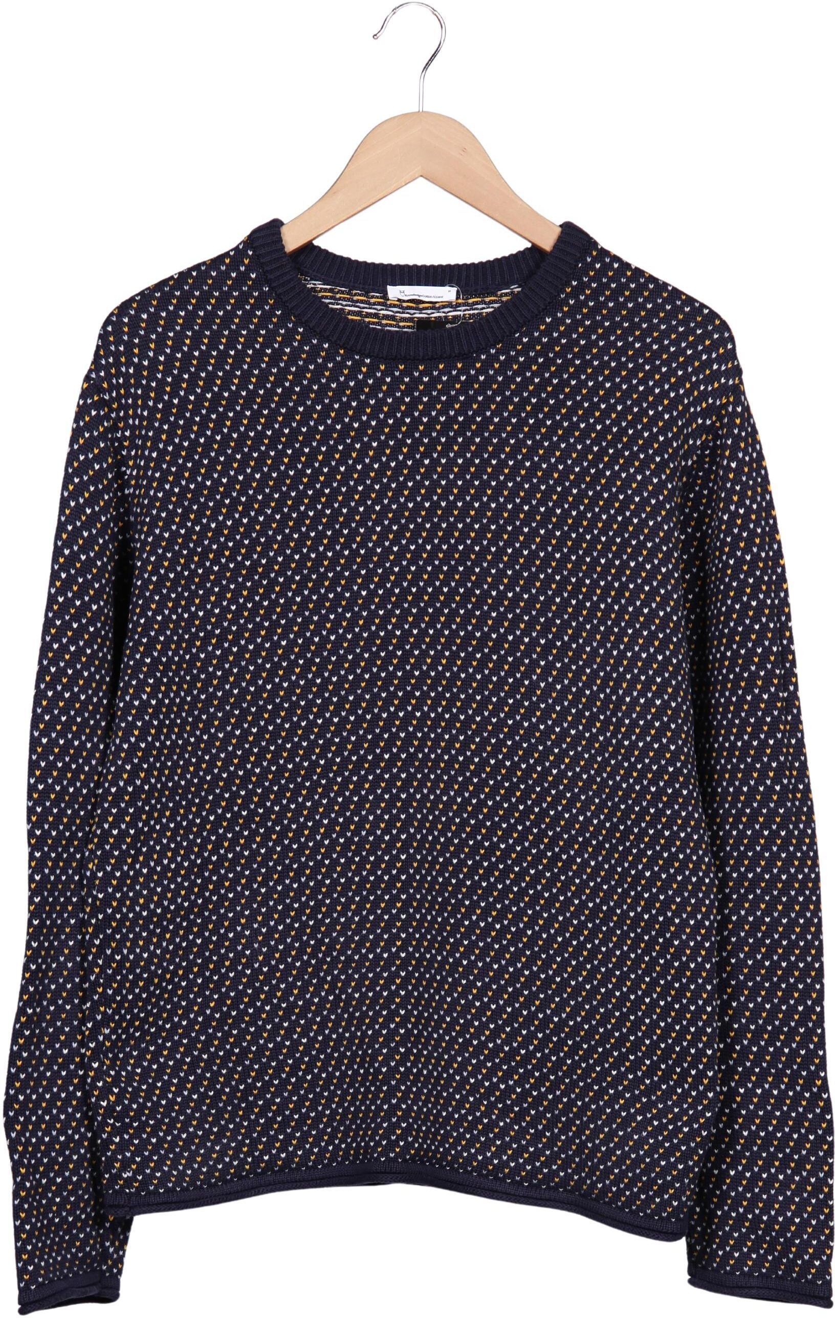 Knowledge Cotton Apparel Herren Pullover, Marineblau, Gr. M, Baumwolle - Second Hand