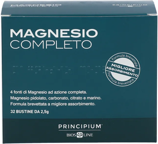 BIOS LINE SpA Bios Line, Magnesio Completo, 32 Bustine