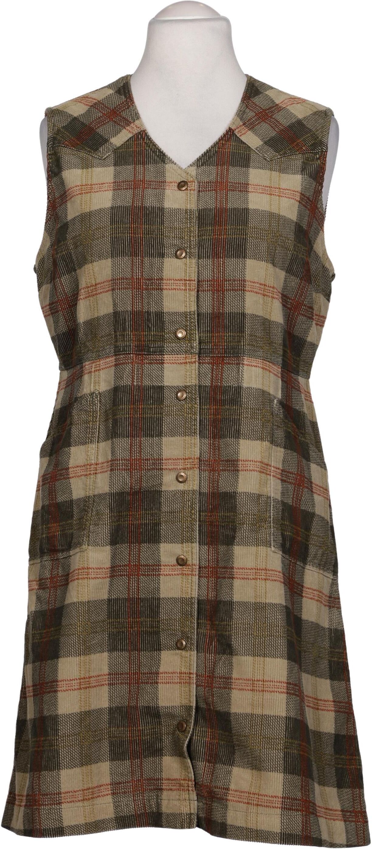 Nudie Jeans Damen Kleid, Mehrfarbig, Gr. M, Baumwolle - Second Hand
