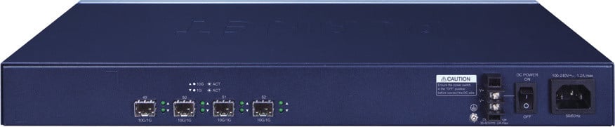 Planet GS-6320-46S2C4XR Switch - 46 x Gigabit SFP + 4 x 1 Gigabit/10 Gigabit SFP+ Uplink - Laag 3 Beheerd