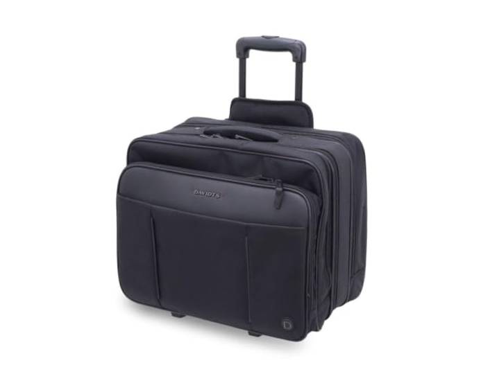 Davidts - Pilot Case Soft 17  Connaisseur - 44,50 x 35 x 25 cm - Zwart