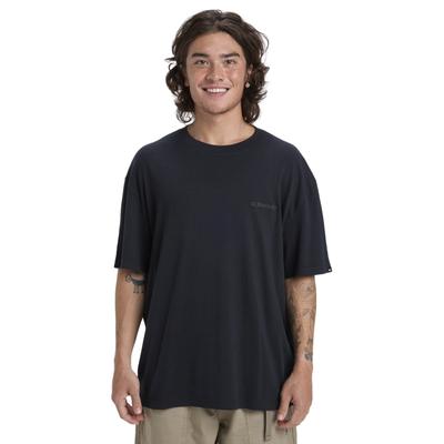 T-Shirt QUIKSILVER "Salt Water 2024", Herren, Gr. M, schwarz (schwarz, weiß), Obermaterial: 100% Baumwolle., Shirts T-Shirt