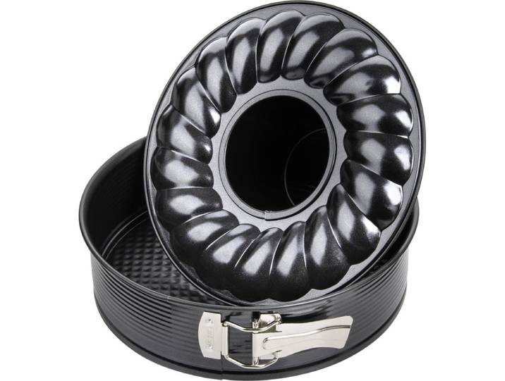 Cake- en savarinvorm met dubbele bodem 24 cm Zenker Black Metallic