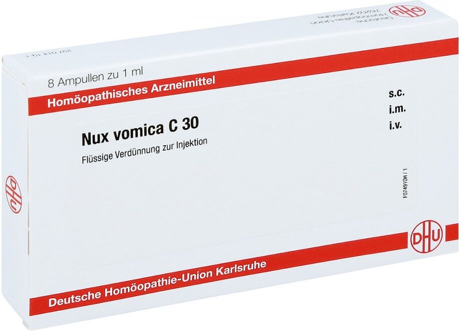 DHU Nux Vomica C30 Ampullen
