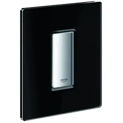Grohe Skate Cosmopolitan Betätigunsplatte 38846KS0 für Urinal, mit Glasoberfläche velvet black