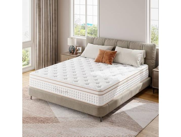 Vesgantti Matratze 180x200 cm, H3 Taschenfederkernmatratze fürs Gästezimmer 30 cm Höhe · 7-Zonen-Unterstützung · atmungsaktiver Komfortschaum · 100 Tage Probeschlafen · OEKO-TEX Produktklasse 1