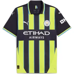 Puma, Herren, Fussballtrikot, auswärtstrikot manchester city 2024/25 (XS), Blau