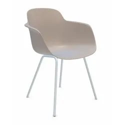 Infiniti Stuhl Sicla 4 Legs Kunststoff Beige Sand