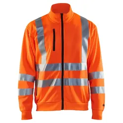 Warnschutz Sweatjacke "3358" - XXS - Orange