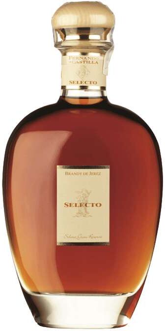 Brandy Solera Selecto Decánter 70cl - Bodegas Rey Fernando de Castilla