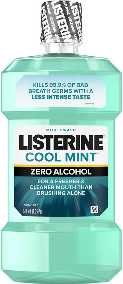 Listerine Zero 0% Alcohol Mouthwash 500 ml