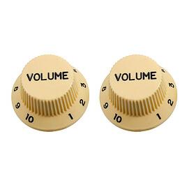 AllParts AP PK 0154-028 Knöpfe Strat Vol.(2) crem (Knopf) (47163801)